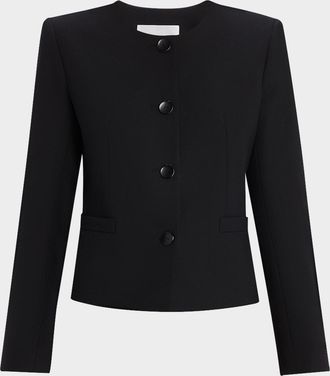 Maria McManus Single-Breasted Shrunken Jacket