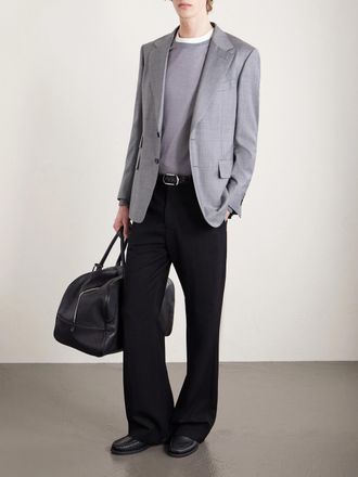 Canali Wool and Silk-Blend Sweater