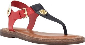 Tommy Hilfiger Bennia Sandal in Red at Nordstrom, Size 5.5