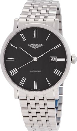 Longines Elegant Automatic Grey Dial Mens Watch L4.911.4.71.6