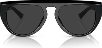 Ferrari Polarized Black Pilot Unisex Sunglasses FH2005U 701/48 56
