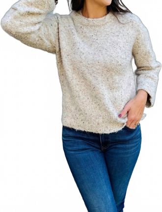THML Clothing Womens Cozy Sweater In Oatmeal Multi