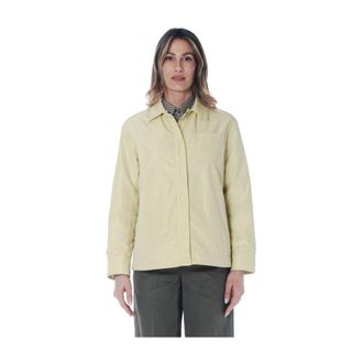 Aspesi Shirts, female, Yellow, Size: S Giacca Lucciola