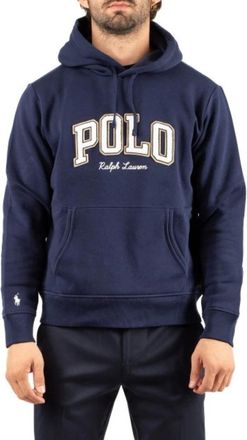 Ralph Lauren Hoodies & sweatvesten, Heren, Blauw, S, Katoen, Hoodie van katoenmix