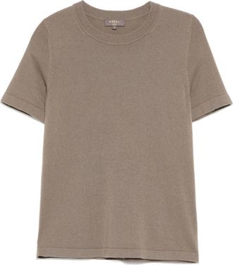 N.Peal T-shirt Lottie - Marrone