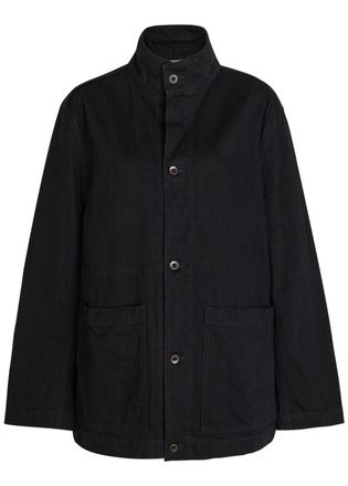 STUDIO NICHOLSON District Denim Jacket - Black - Xxs (UK4 / Xxs)