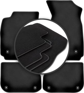 OEM Alfombrillas Premium Para Audi A4 B5 Fl Sed&aacute;n, Familiar, Avant (1999-2001)