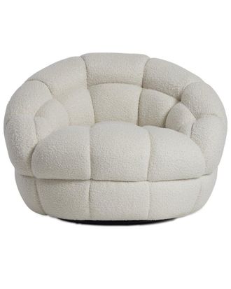 Bernhardt Coco Fabric Swivel Chair