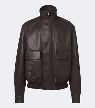 Auralee Leather jacket