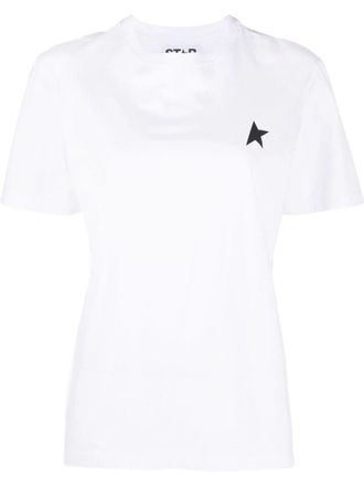 Golden Goose Star Collection T-Shirt With Star Print