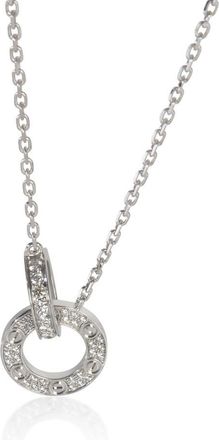 Cartier Pre-Owned Cartier White Gold Diamond Love Pendant