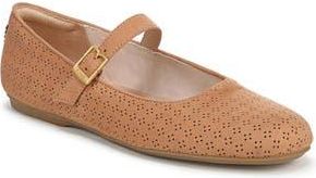 Dr. Scholls Wexley Mary Jane Ballet Flat in Camel Brown Fabric at Nordstrom Rack, Size 8.5