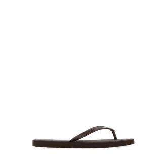 Tory Burch Kira Padded Flip-Flop - female - Tory Burch - Flip Flops - Brown - 3 UK - Shoes