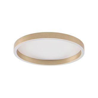 Lucande Lucande L&aacute;mpara De Techo rotundo En Dorado Pl&aacute;stico
