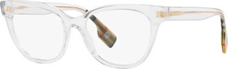 Burberry Brillenmonturen - unisex - Brillen - Grijs - 53 MM - Accessoires