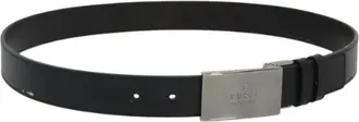 Gucci Pre-owned Leather belts - Dames - Vintage Accessoires - Zwart - ONE Size - Leer - Vintage