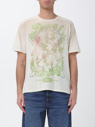Diesel T-shirt in cotone stampata Diesel