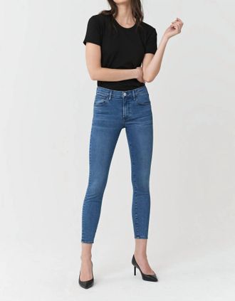3x1 Sophie Miles Skinny Jeans In Mid-Blue Wash