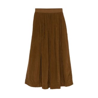 Uma Wang Gillian Long Skirt - - Skirts - Donna - Marrone - M