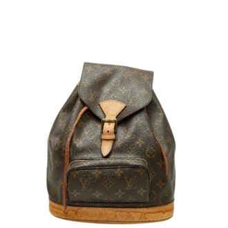 Louis Vuitton Pre-owned Backpacks, female, Brown, Size: ONE SIZE Pre-owned Vintage Backpack