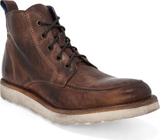 Bed St&uuml; Lincoln Moc Toe Boot in Teak Rustic at Nordstrom, Size 11.5