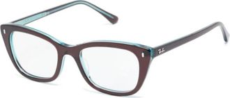 Ray-Ban Optical Frame - unisex - Brillen - Bruin - 50 MM - Accessoires