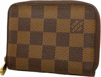 Louis Vuitton Ebene Coin Purse/Coin Case (Pre-Owned)