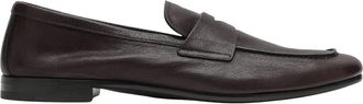 Prada Loafers, male, Brown, Size: 7 1/2 US Leather Loafers