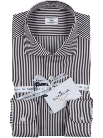 Sonrisa Vertical Striped Long-Sleeve Shirt