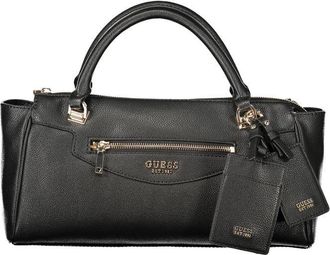 Guess Black Polyurethane Womens Womens Bag