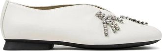 Camper Twins Ballerinas - Dames - Ballerinas - Wit - 37 EU - Katoen - Schoenen