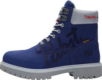 Timberland PRO x Pabst Blue Ribbon 6 Inch Soft Toe Work Boot Blue Nubuck TB0A6413-ES2