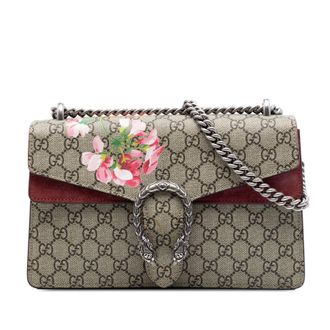 Gucci Pre-owned Gucci Medium GG Supreme Blooms Dionysus Shoulder Bag Ladies BSKZ2CGNVXUNJZA0