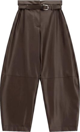 Imperial Pantalone - Dames - Broeken - Bruin - Maat: 2XS Leer