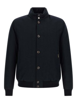 Moorer janos bomber jacket - acqua line