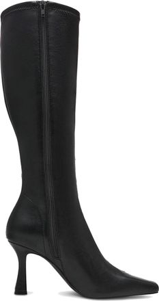 Steve Madden Womens Flute Boot Blacks - Black - Size UK 5