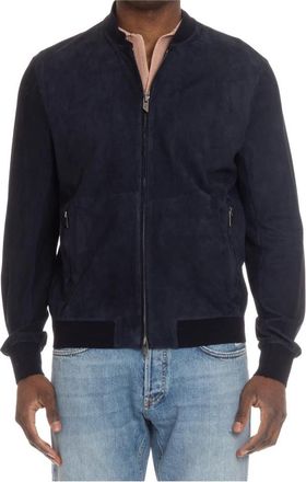 Salvatore Santoro Bomberjack - Heren - Bomber jackets - Blauw - 2XL - Jassen