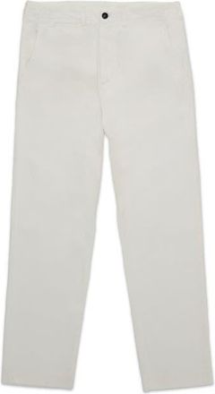 Fortela Wallace Twill Cotton Trousers in White at Nordstrom, Size 35 Eu