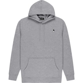 Dalix Astronaut Midweight Fleece Classic Hooded Sweatshirt in Athletic Heather at Nordstrom, Size X-Large