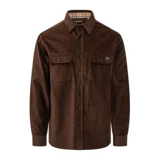 Burberry Camicia a maniche lunghe - - Shirts - Uomo - Marrone - M