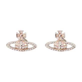 Vivienne Westwood Mayfair Bas Relief Oorbellen - Dames - Oorbellen - Geel - ONE Size - Accessoires