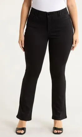 Democracy Dazzle Bootcut Jeans in Black at Nordstrom Rack, Size 22W