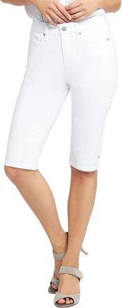 NYDJ Nydj Petite Sophie Optic White Capri Jean