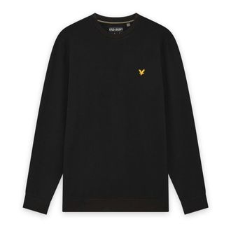 Lyle & Scott Crew Neck Fly Fleece - Heren - Sweatshirts & Hoodies - Zwart - Maat: XL Fleece