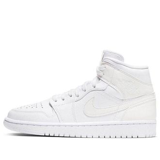 Nike Jordan (WMNS) Air Jordan 1 Mid White Ivory BQ6472-112