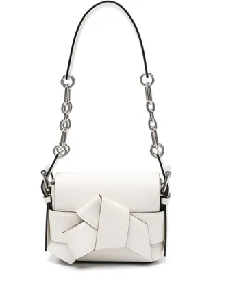 Acne Studios Musubi shoulder bag - women - Calf Leather/Lamb Skin - OS - White