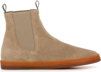 Officine Creative elasticated leather boots - women - Suede - 39 - Neutrals