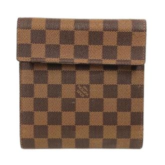 Louis Vuitton Pre-owned Wallets, unisex, Brown, Size: ONE SIZE Pre-owned Damier Canvas Pouch