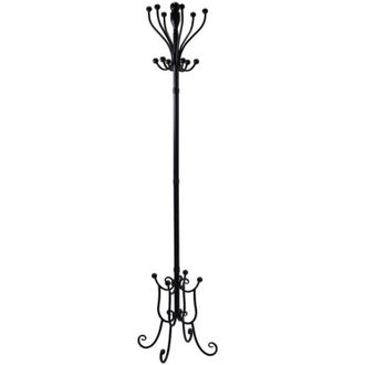 Vacchetti Vacchetti - Perchero De Pie De Metal Negro Cm&oslash;34h180