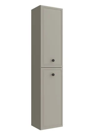 Cygnus Bath Columna De Ba&ntilde;o Runa 30cm Gris Mate
